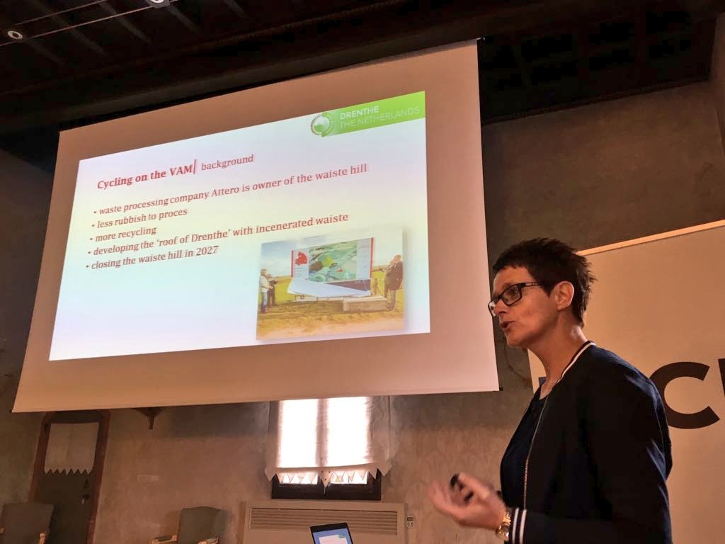 cycling's tweet photo. The story of the #VAMberg being shared at #UCIForum by @DanielleHeidema ๐ดโโ๏ธ๐ด๐ณ๐ฑ https://t.co/HVdrGd0lnO