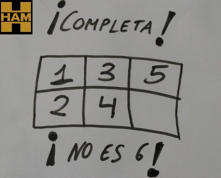 hamgrupo's tweet image. #hamgrupo te quiere retar. Completa la siguiente secuencia... #reto #LogicalGame