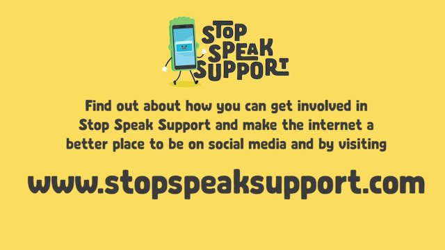 Together with NSPCC we’re getting behind #StopSpeakSupport Day and we want you to be an upstander not a bystander when you see cyberbullying. Remember Stop, Speak, Support – 3 simple steps you can use to tackle cyberbullying. #AntiBullyingWeek... dy.si/1uhk6 #TeamO2