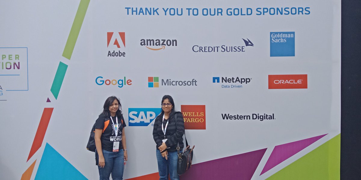 SAP #LifeatSAP Gold sponsor at #GHCI18