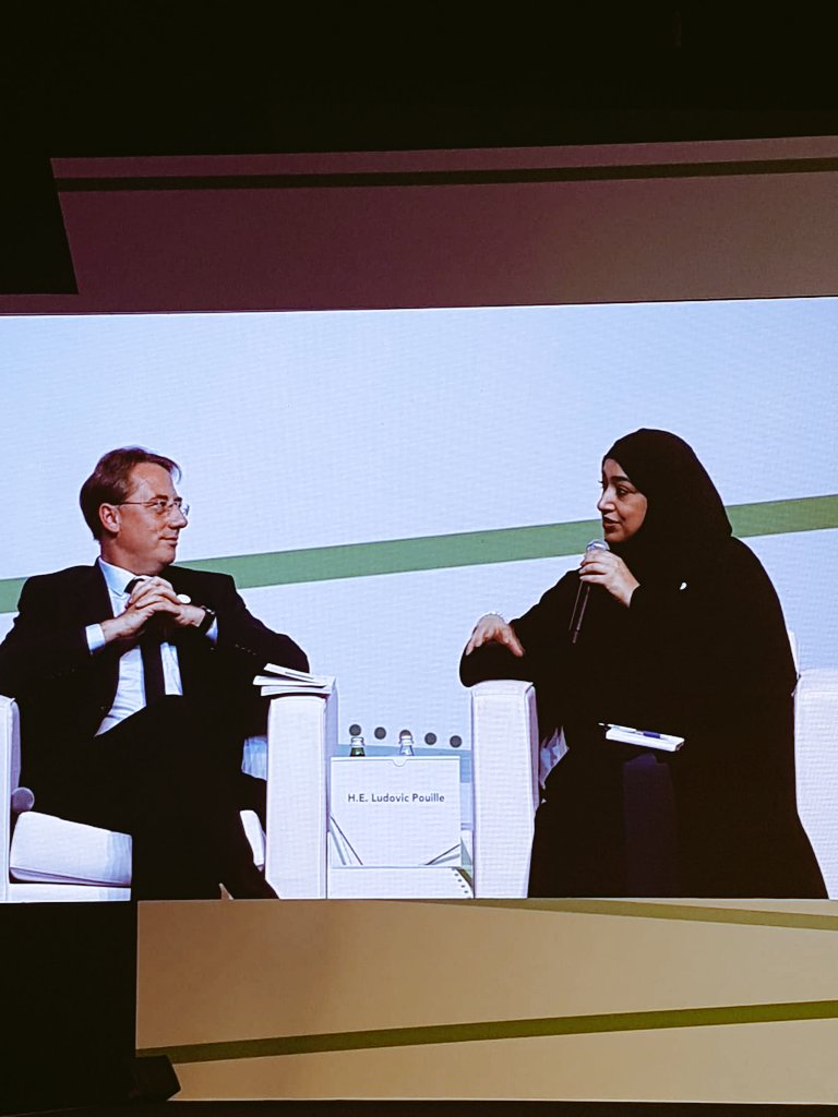 ludovic_pouille's tweet photo. Delighted to explain the French vision of #Softpower at #AbuDhabiDiplomaticConference @UAE_EDA with @MaherNasserUN, @AlBayatM &amp; @JanMDiplo.
The #FranceUAE partnership is a perfect example of cultural dialogue &amp; shared soft power! 🇫🇷🇦🇪
#Sorbonne #Louvre #DCFE
#Diplocon2018 https://t.co/CCuZQXWSY0