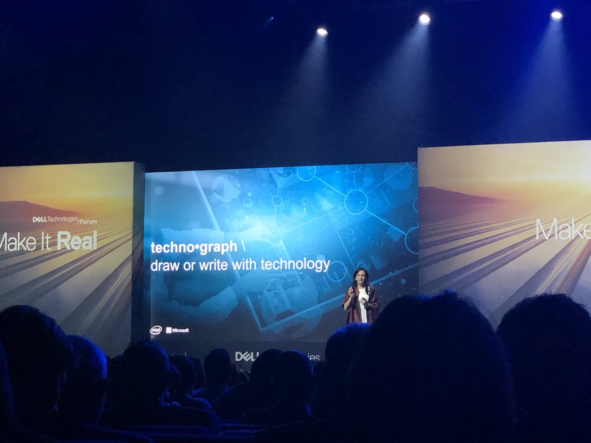 dadelazza's tweet photo. @florissidelltec Inspiring us at #DellTechForum https://t.co/9snTnRfJOC