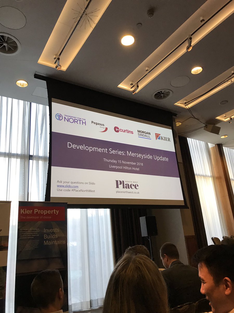 jamesshaw89_'s tweet photo. Great line up of speakers and great turnout of guests for today’s #PlaceNorthWest #MerseysideUpdate at @hiltonliverpool. https://t.co/Blh4QvdhGC
