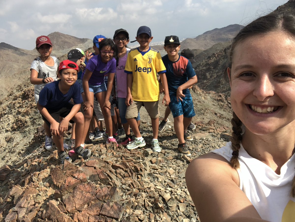 rebeccaflynnedu's tweet photo. Our final morning was spent climbing the Al Hajar Mountains! #GradeFive #AbsoluteAdventure #KalbaCamp https://t.co/aJurIV7tlY
