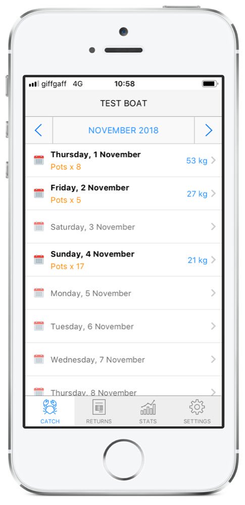 iCatch_app's tweet photo. We’ve updated the @The_MMO MSAR1 shellfish return which iCatch generates to the latest format which now includes the “nil return” box. https://t.co/lTu2tYJ0rC https://t.co/xdbibjtL4x