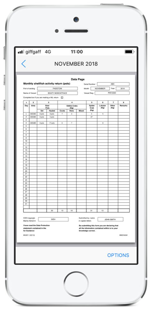 iCatch_app's tweet photo. We’ve updated the @The_MMO MSAR1 shellfish return which iCatch generates to the latest format which now includes the “nil return” box. https://t.co/lTu2tYJ0rC https://t.co/xdbibjtL4x