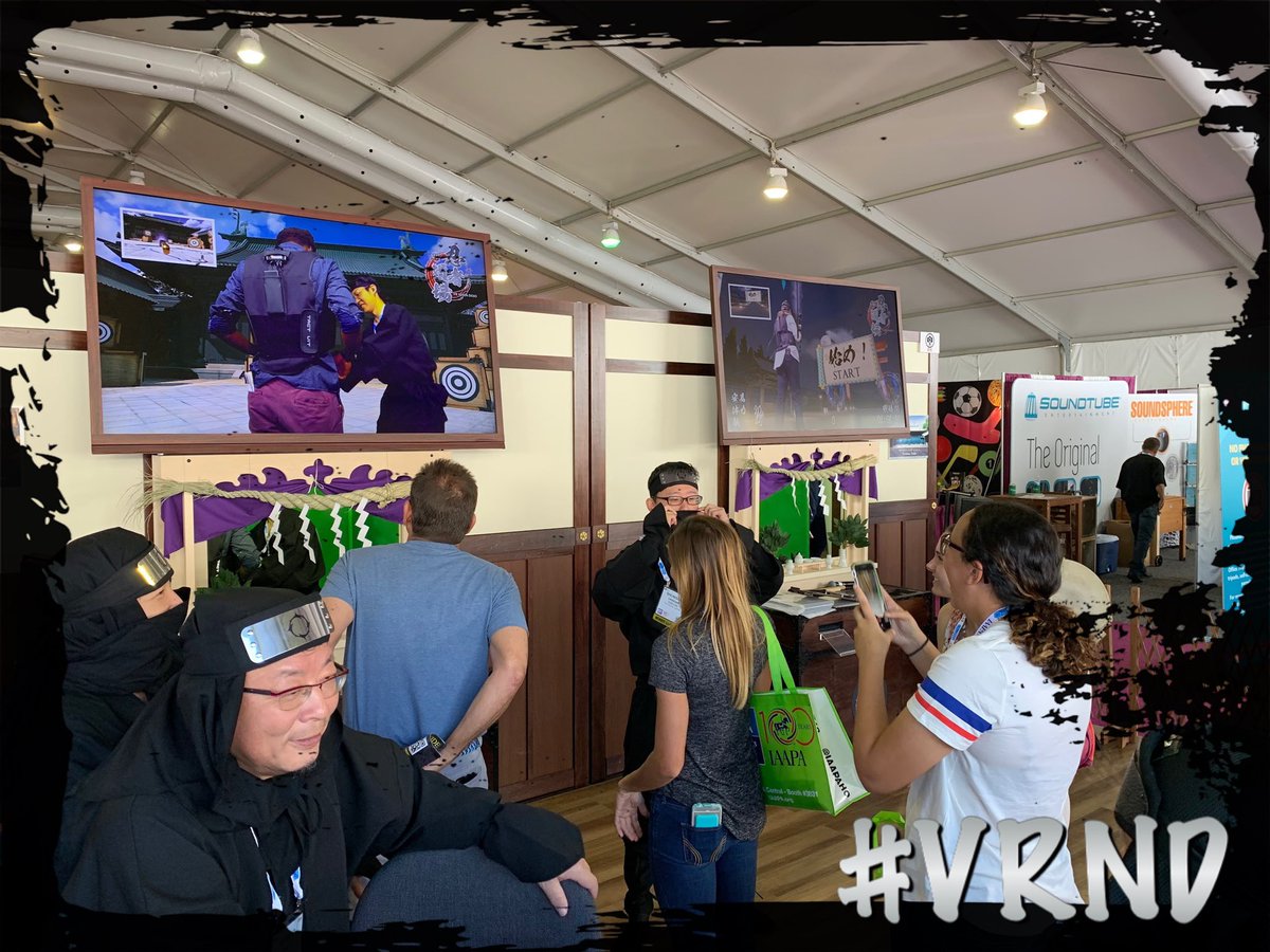 VRNINJADOJO's tweet photo. 【IAAPA Attractions Expo 2018 Day 2】
Many people came to experience VR NINJA DOJO!

(Official page →https://t.co/Yzaery8QbK)

#VRND #VR #忍者 #Tokyo #Japan  #japantrip #tokyotrip #travel #IAAPA #IAE18 https://t.co/HRMaPaFJnD