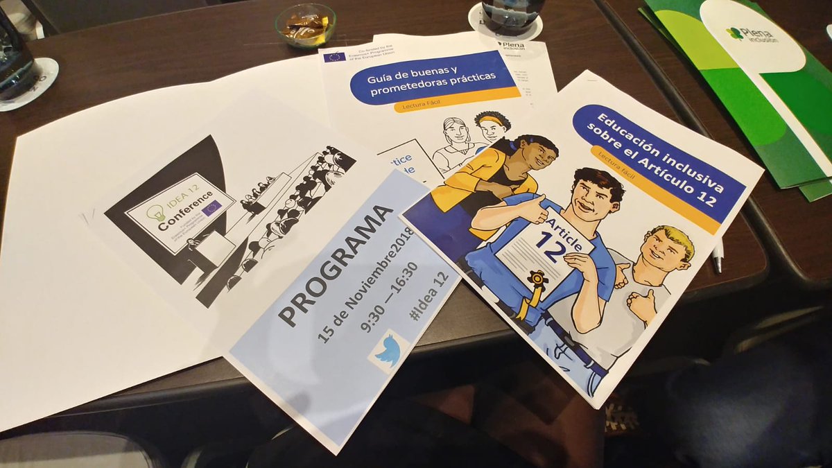 plenaextremadur's tweet image. Plena inclusión Extremadura está presente en la Conferencia #Idea12, con la participación de algunos representantes del curso de Formador de Formadores en #Derechos celebrado este verano