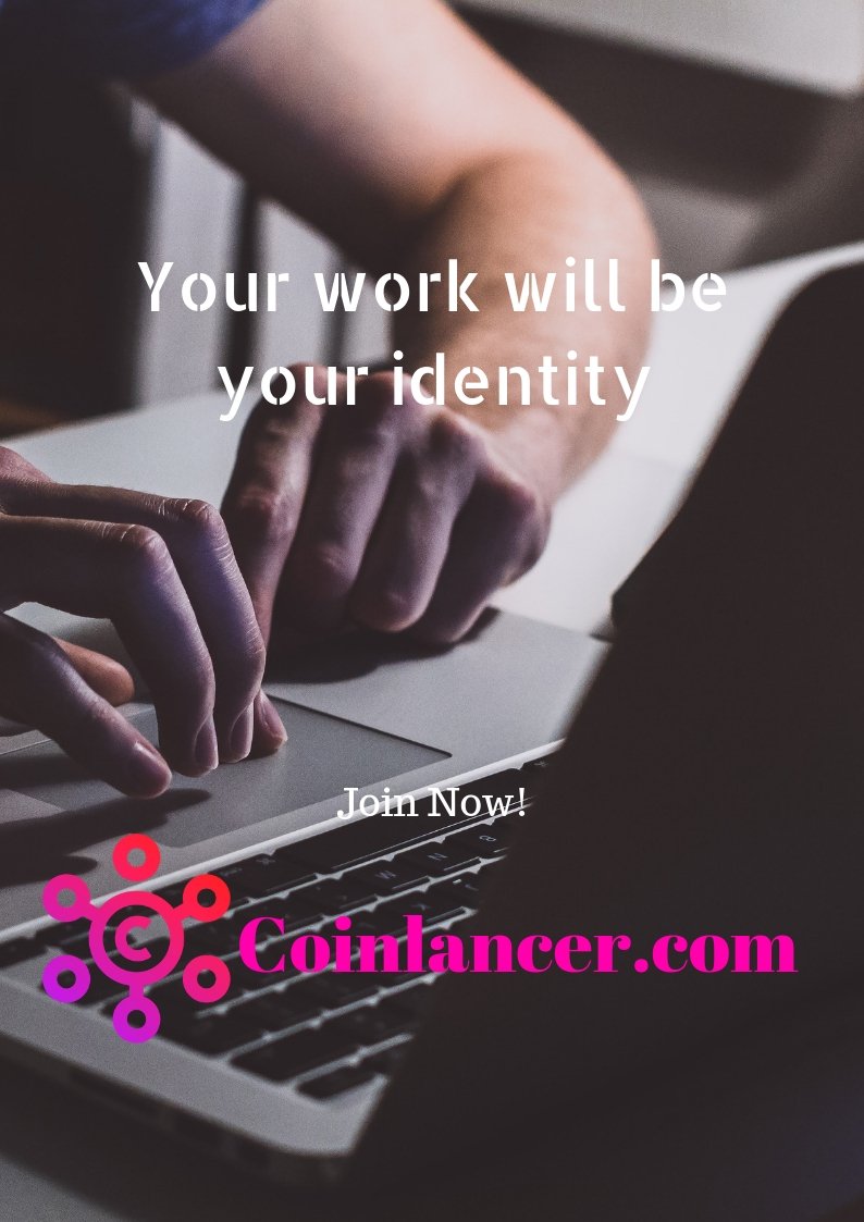 CoinlancerSMO's tweet photo. Coinlancer is a freelancing site where your identity will be encrypted and work will be your only identity!
Join now!!
#freelance #freelancing #freelancer #entrepreneur #coinlancer https://t.co/m5ytXq3i6c