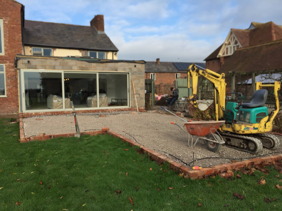 Today’s job taking shape #lovepaving