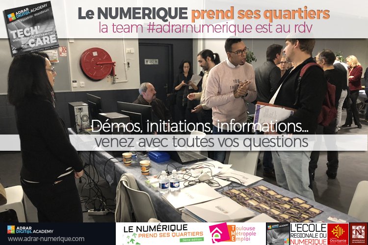 Adrar_Numerique's tweet photo. 😅 Saurez vous relever les défis #réseaux #sysadmin que la team #adrarnumerique vous a préparé pour découvrir les #métier du #numerique à #Toulouse  🤓🙃 Tentez votre chance... venez avec vos questions #SeriousGame #privatejoke #yesyoucan 
#FormPro #Emploi #TransfoNum #Occitanie https://t.co/1tuyxqA3Fu