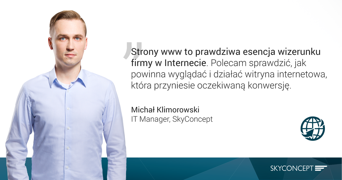 skyconcept_pl's tweet photo. ➡ O tym jak powinna wyglądać skuteczna strona www dedykowana branży #realestate mówi Michał Klimorowski, ekspert SkyConcept ➡ https://t.co/ehTVxJJ2qn A już niebawem kolejne case studies naszych projektów! https://t.co/csVrMxD4Tt