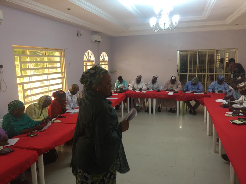 Sophyemman's tweet photo. @pcni organises refresher workshop for NUJ Journalist on conflict sensitive, humanitarian   and development  reporting in Borno State.@alkayy https://t.co/kZFdvUzKME