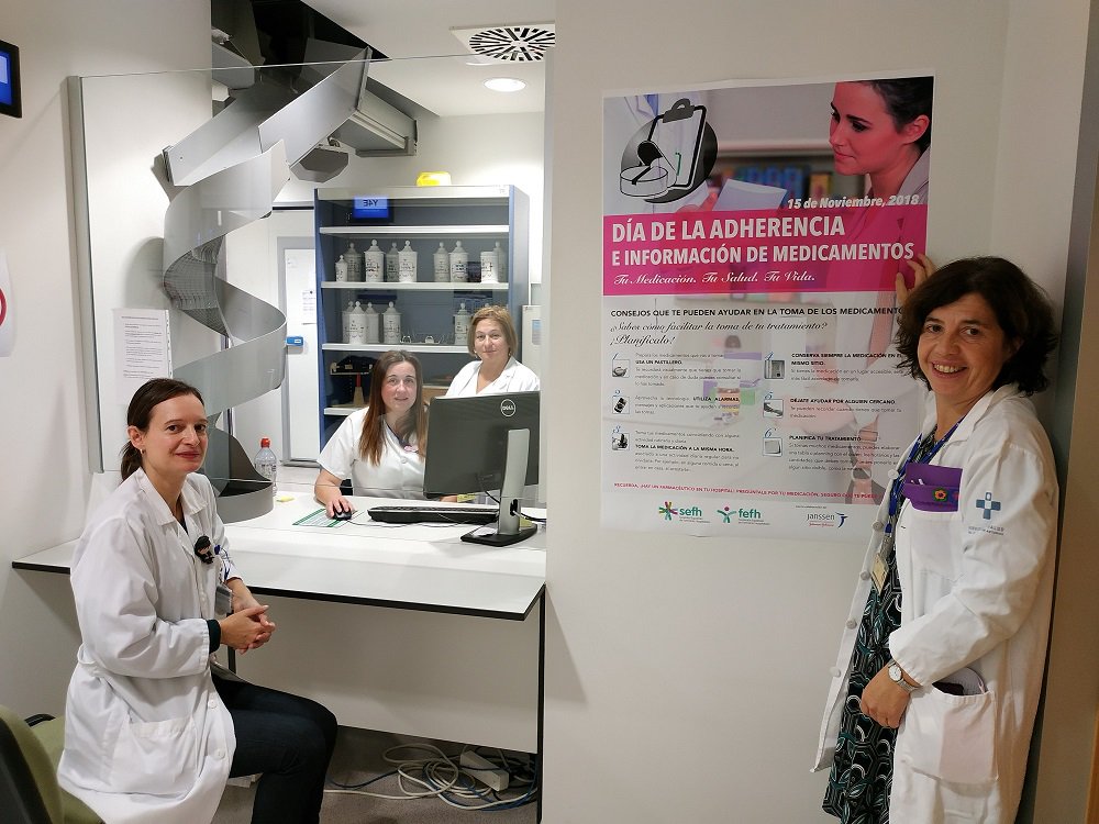 S E F H No Twitter Diaadherencia2018 En El S Farmacia Del Hospital Universitario Miguel Servet De Zaragoza Se Unen Al Lema Tu Medicacion Tu Salud Tu Vida Https T Co Yypwqfzfxo