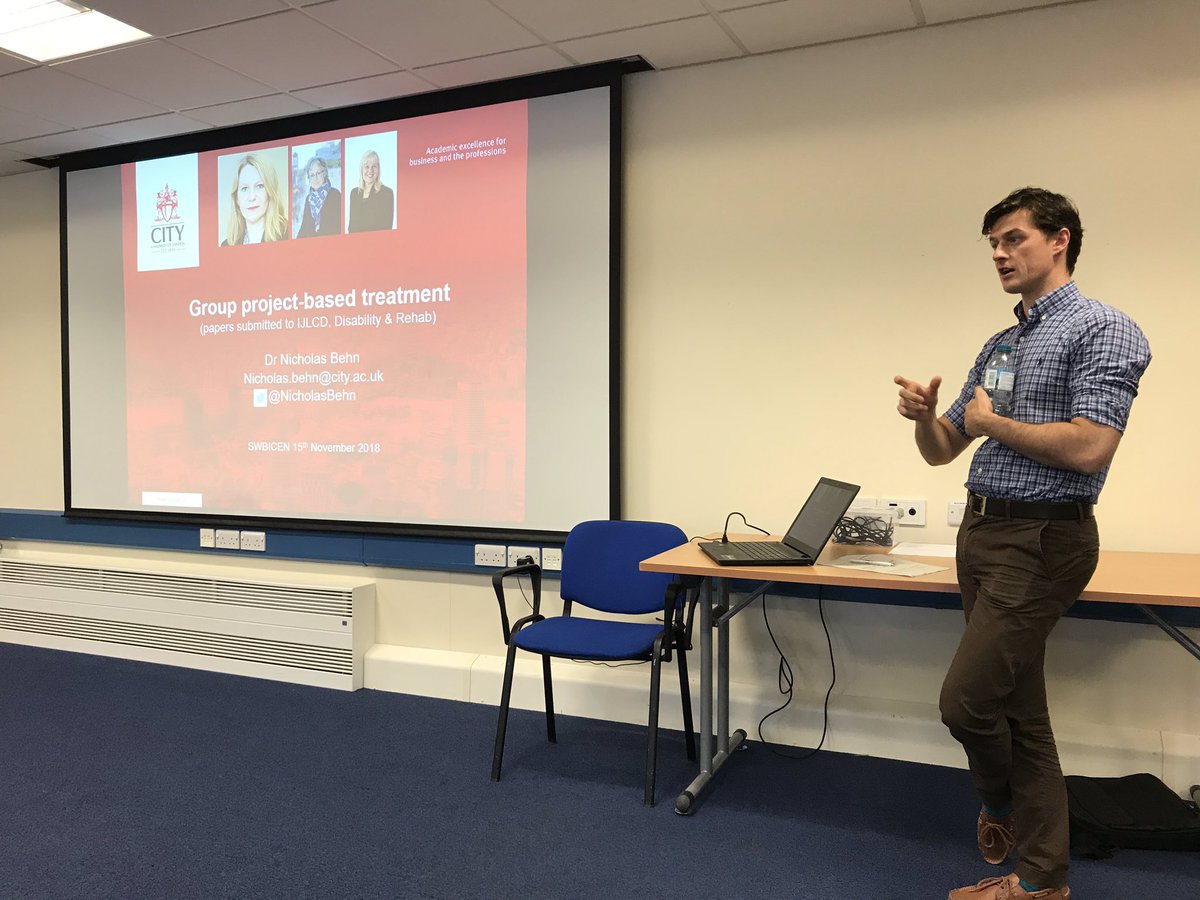 SWBrainCEN's tweet photo. Thought provoking study day with @NicholasBehn considering importance of communication partner training #swbraincen https://t.co/0vjt4SI2RX