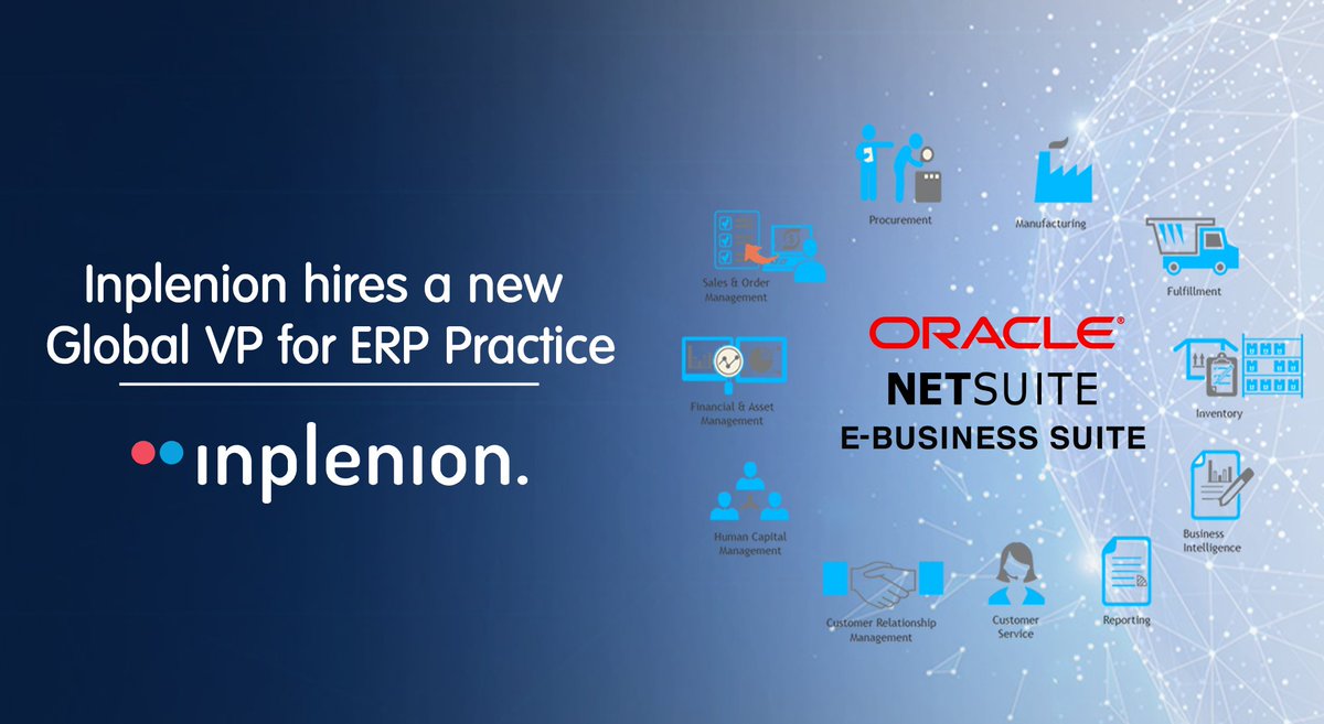 Inplenion's tweet photo. #Inplenion #hires a new #GlobalVP for #ERP Practice.
Ehab Badr is an #executive with more than 23 years of #IT #experience. 
The addition of his broad expertise will reinforce our growing ERP practice across the globe! https://t.co/BNxmNJ6leA