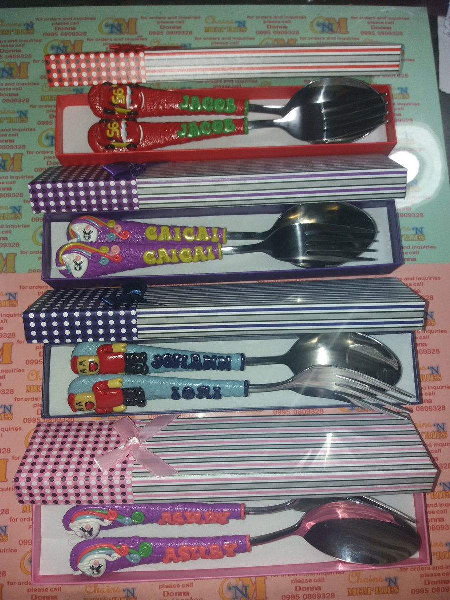 DonnaYu11's tweet photo. My handmade artwork😊😊
#handmade #spoonandfork #mydesign #polymerclaycoated. https://t.co/mXG9qP39YV
