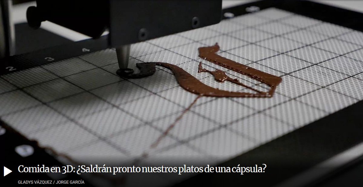 lacesindustria's tweet photo. Sairá a nosa comida de cápsulas? A empresa galega @exga3d busca introducir a revolución da #impresión3D na alimentación https://t.co/O5sRiX51mR vía @lavozdegalicia https://t.co/bHD9OJg2ZF
