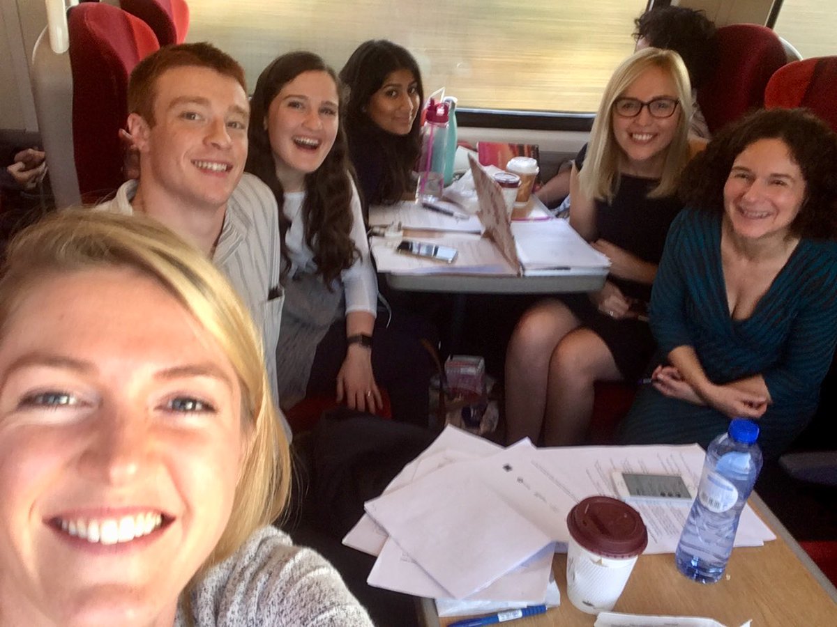AnnaLJswede's tweet photo. En route to Newcastle to run our #PPIcafe at @intppieval conference w/ @Imperial_PSTRC @Imperial_PERC @ImperialCRF @DewaLindsay @marie_miller_! Jack, Caroline @DewaLindsay & I will be speaking in the Children & Young People’s session about our co-produced project too! #intPPIeval https://t.co/rwGW7dQgIc