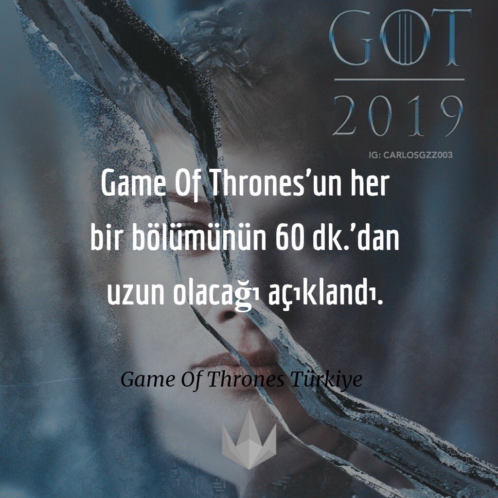 asoiaftr's tweet photo. En son #GameOfThrones haberleri. #ForTheThrone #ASOIAF #GRMM #HBO https://t.co/UTuDCKVLEQ