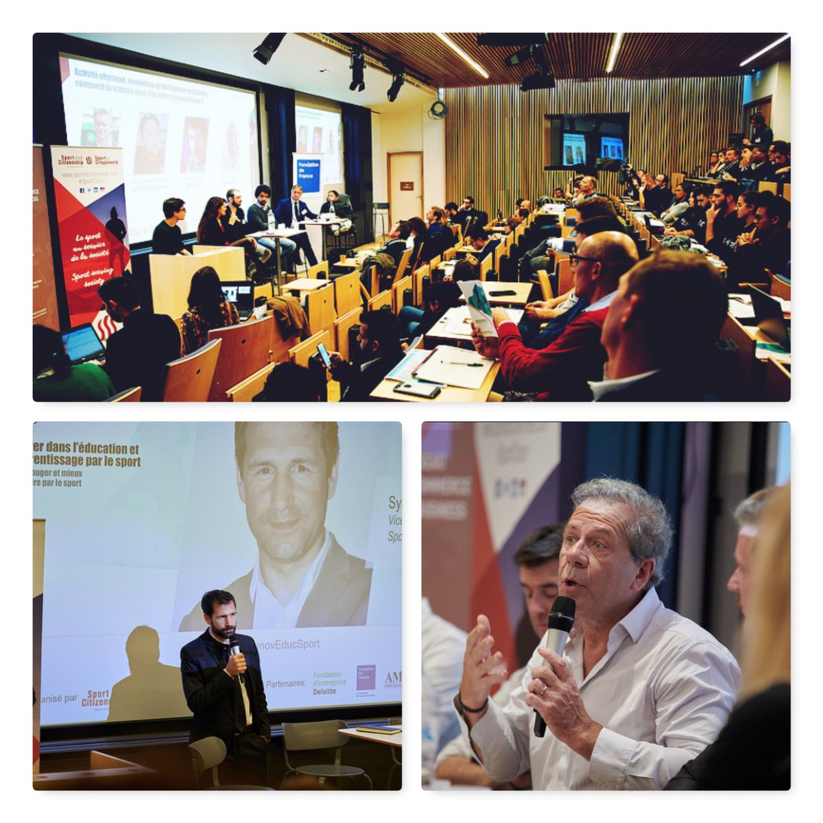 SportandCitizen's tweet photo. #JeudiPhoto 📸 Flashback en image sur le colloque "Innover dans l'#apprentissage et l'#education par le sport" réalisé en partenariat avec le @criparis le 05/11/2018 👉https://t.co/a1xVR0Rye7 https://t.co/Ihuz7hSaax
