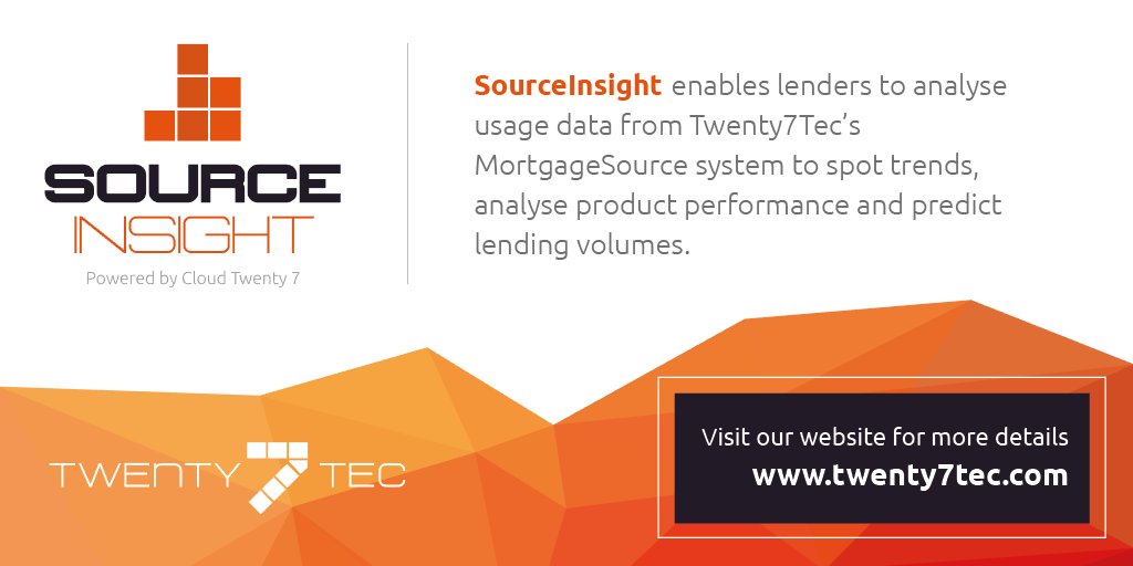 twenty7tec's tweet photo. #SourceInsight helps you understand what you're missing and what the market needs. Help us, help you, help them.
Let's build a smart and more connected mortgage world. https://t.co/IhVbTlps9j
#valueofabroker #mortgageBroker #mortgages #finTech #analytics #thischangeseverything https://t.co/eTTv0En2fJ