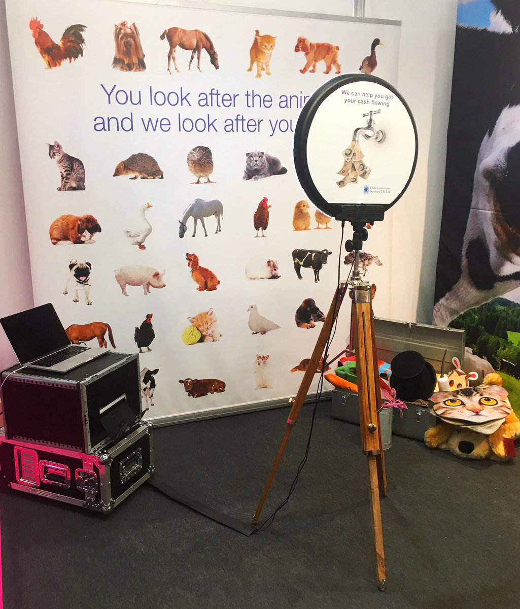 We’re at the #londonvetshow today with <a href="/dcscollect/">Debt Collection Serv</a> - visit stand P14 for a picture! #LondonVetShow2018 #vetshow