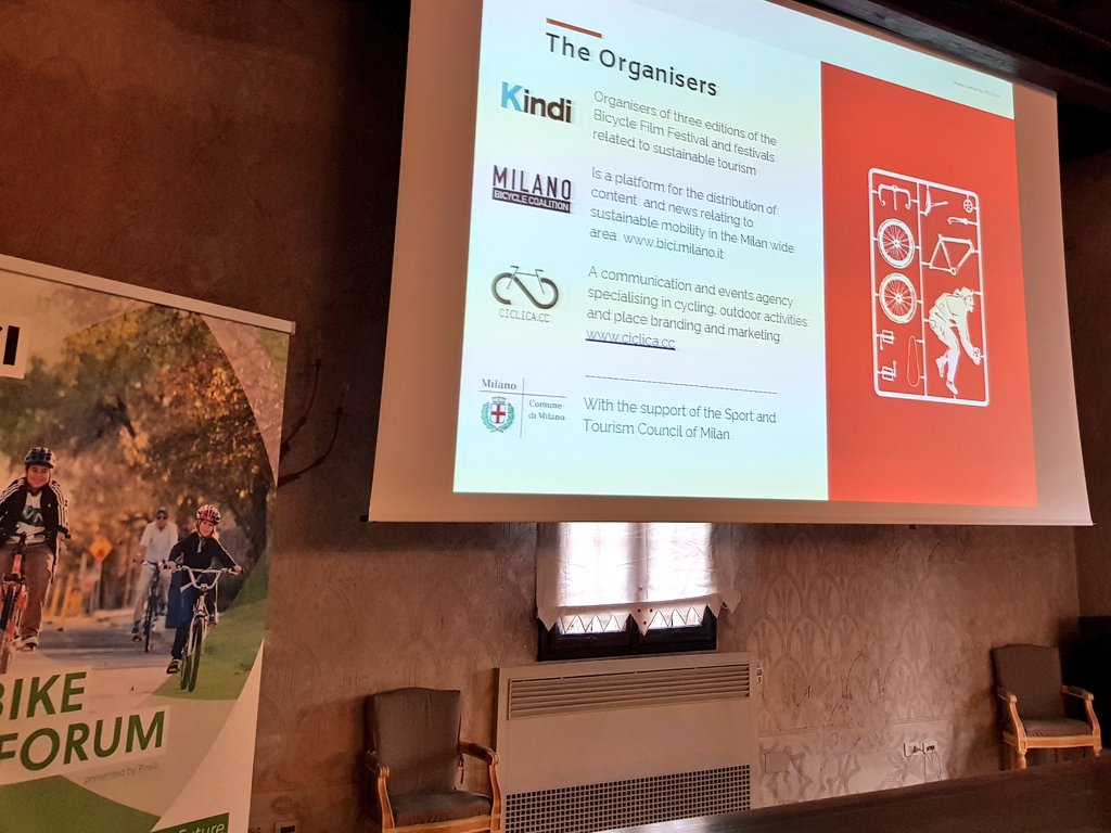 cycling's tweet photo. At #UCIForum in Milan ๐ฎ๐น - the story of #MilanoBikeCity cycling festival is being told! https://t.co/yHdgFqr0zT