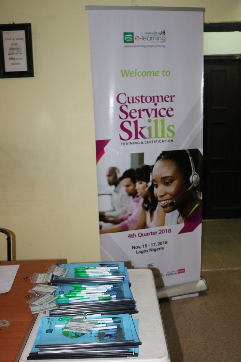 EmployMeNg's tweet photo. #DayOne
#CSS2018
#CustomerServiceSkill
#Training
9am - Registration formalities https://t.co/f6uKlZK6JG