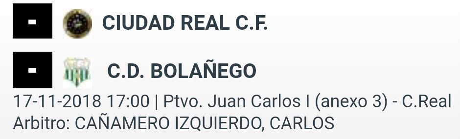 ciudadrealcf's tweet image. Sábado FUTBOL !!!

🏆 Liga Juvenil Provincial
🏟️ Ptvo. Juan Carlos I - Campo 3
📅 17.11.18
🕔 17:00
⚽ @CiudadRealCF 🆚 @cdbolanego

🦁✨💛

#LeonesyEstrellas
#CiudadReal
#Cantera
#CRCF

@InfoFutbolCR
@EldeporteenCR
@OtraCR