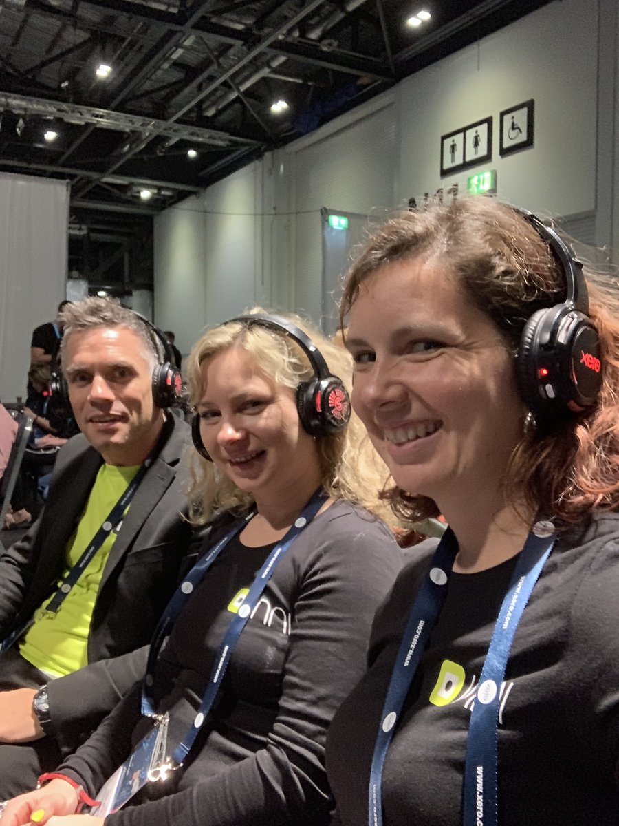 Fetching headphones at #xerocon <a href="/Innibusiness/">INNI Business Partners</a>