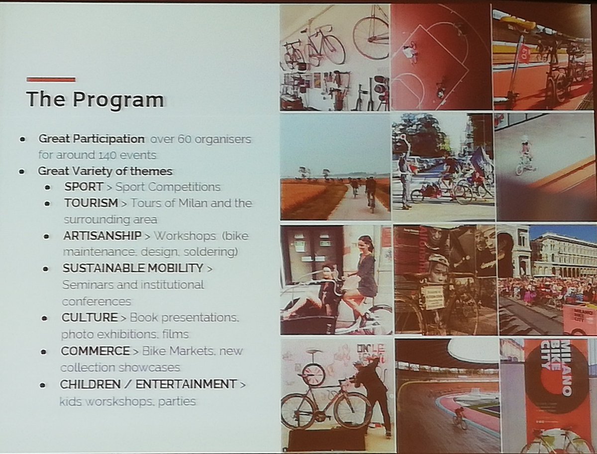 TKaragrounas's tweet photo. #uciforum #milano bike city. Great concept and programme #Sustainability #Socialimpact https://t.co/yoDoTcM9jy