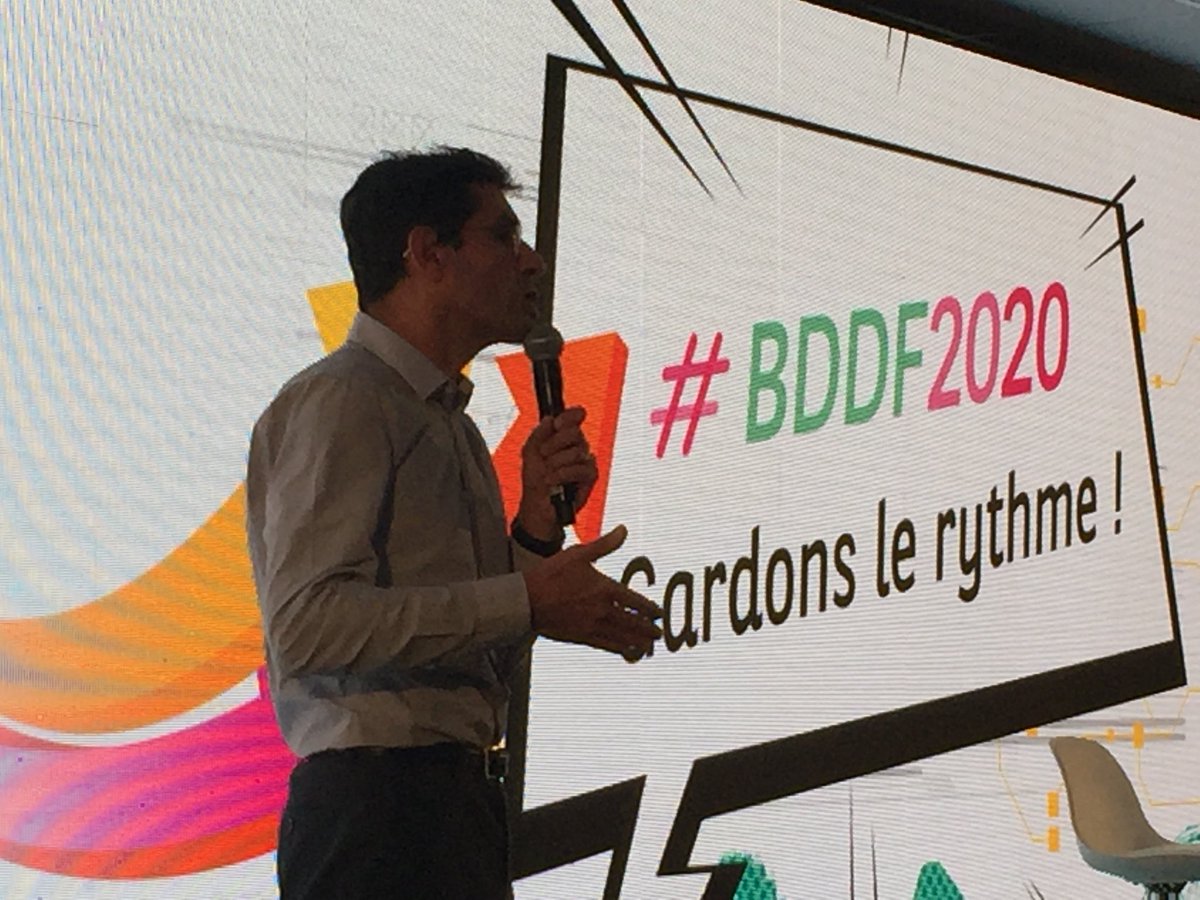 Ch_Medrala's tweet photo. Moment d’échange privilégié avec Pierre Ruhlmann COO de BDDF #BNPParibas lors des rencontres #BDDFOps. Engagement, IT, Robotisation, Digitalisation, Centre de Service,... vive la #Transformation ! Merci https://t.co/MFujWGOqFV
