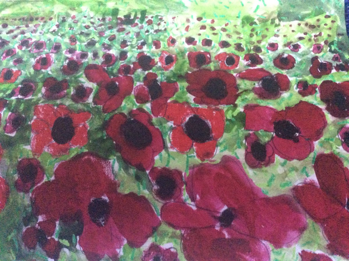 BrookPebble's tweet image. We shall remember #WW1 #fieldsofpoppies #Y3/4