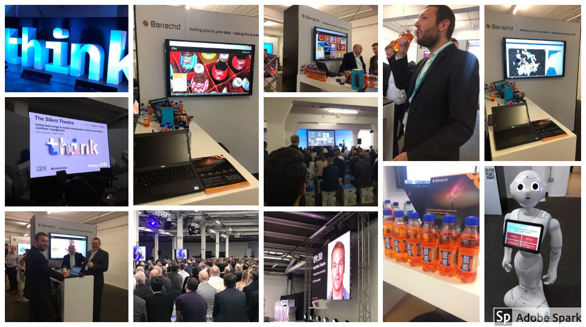 Barrachd's tweet photo. Inspiring day at #ThinkLondon yesterday. Thanks to everyone who visited @Barrachd's stand - we hope you were inspired too! https://t.co/Z7gTMrCQ42 https://t.co/3S3nULwqZD