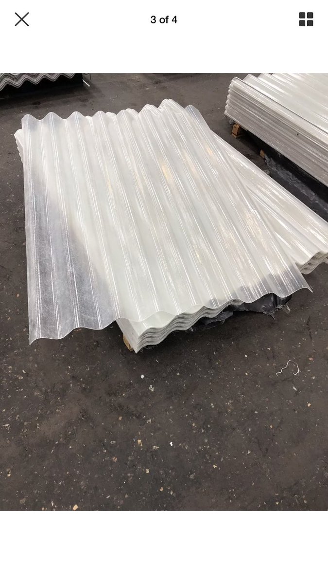 kjsindustrial's tweet photo. 900 big six profile rooflights for sale class 3 / 2.44kg in 5ft lengths £8 each or £7 each if buy 100 or more can deliver for a delivery cost https://t.co/DJBhd2yt4c