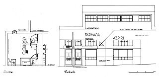 ro_almonacid's tweet photo. Para este #JuevesDeArquitectura rescato una obra de un joven Joaquín #VaqueroPalacios: la Farmacia AZPIRI (Oviedo, 1931-32). Un local moderno como pocos en la España de los años 30, comparable a los de #Aizpurua y Labayen en San Sebastián.
#ArquitecturaModernaESP https://t.co/IhTo1GVn31