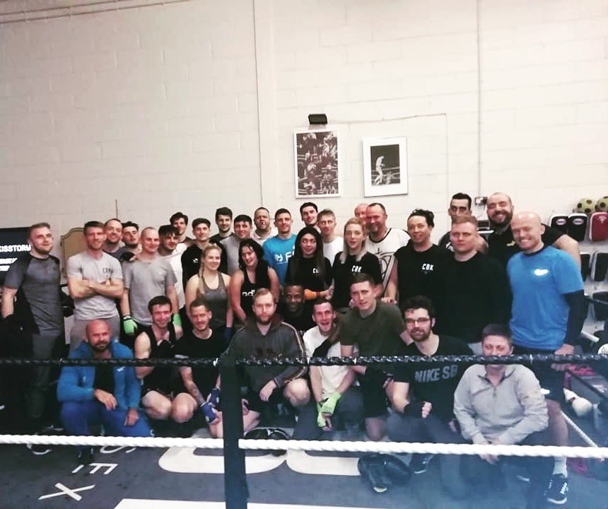Been a tough 8 weeks with this lot. But I’ve enjoyed every minute. I can not thank CBK for their time and effort they’ve put in on me and all the other fighters. Been an experience we’ll never forget.
We roll on to fight night Saturday. Can’t Wait. 🥊
#CBK #UWCB #CancerResearch