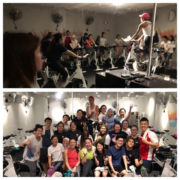 paulineho_pwc's tweet image. So you think you can RIDE?! A TICE E  #fitpwc #PwCWellbeing initiative. Having fun at our first TICE E spin class 😅