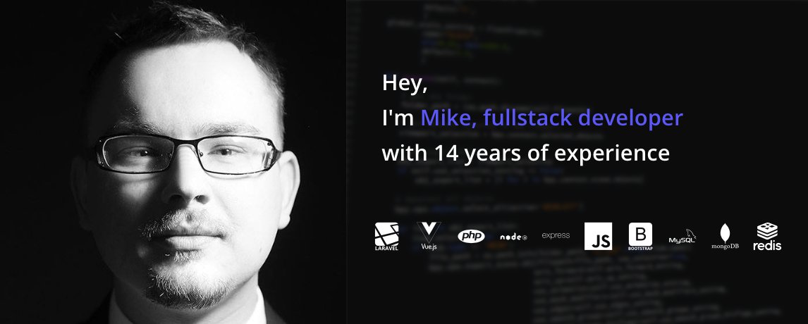 milawicki's tweet photo. After a break I'm back to #programming. If you need #fullstack #developer with 14yrs of exp feel free to contact me.  #laravel #php #vuejs #nodejs #js https://t.co/52ViCGHL1I
