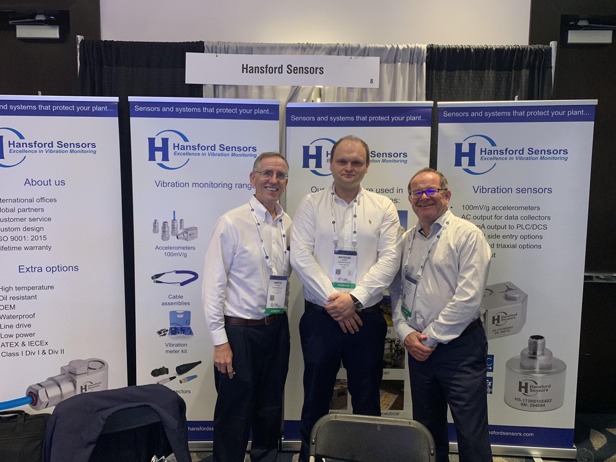 HansfordSensors's tweet photo. Day 2 #CBMConference Orlando. Fantastic networking, new projects & opportunities! #vibrationsensors #conditionmonitoring #teamwork https://t.co/Kkr8ukIYlb
