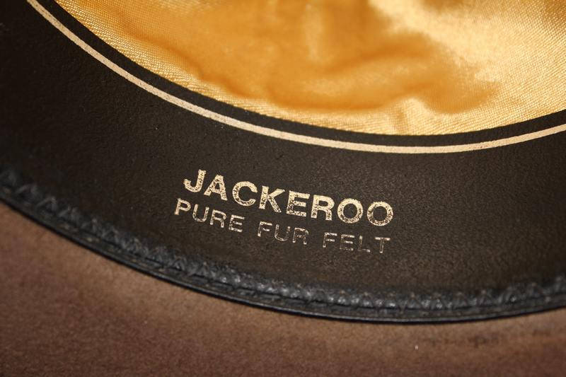atticesoterica's tweet photo. Vintage Australian Outback Collection Jackeroo Taupe  Fur Felt  Western Men's Hat Braided Leather Hatband Size 57cm https://t.co/7aJINjAYxR #Etsy #Vintage #AtticEsoterica #OutbackHat https://t.co/Fqnp0V6KIP