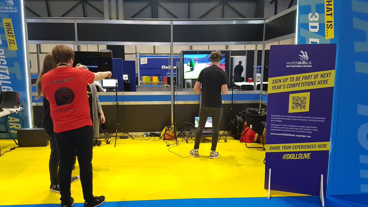 Early setup for @WSUKLIVE