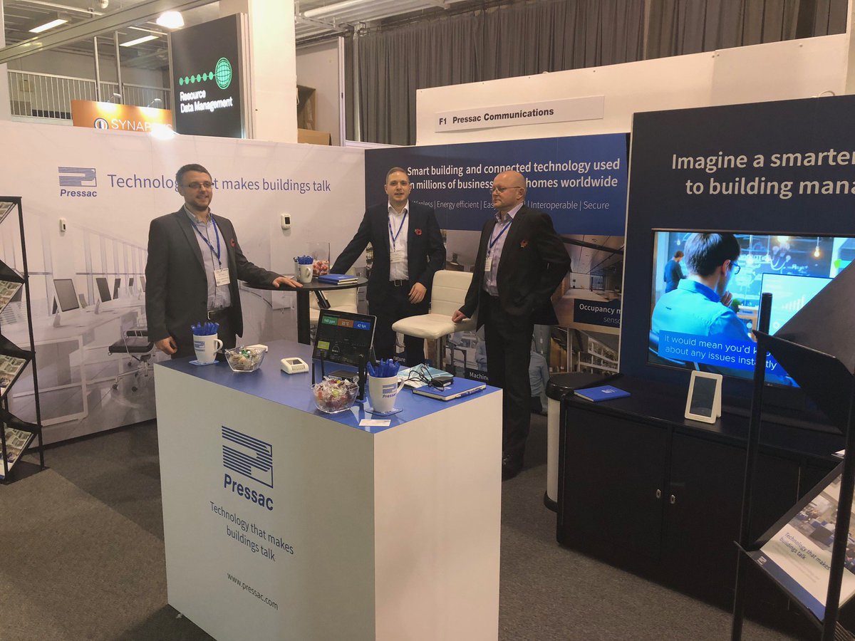 EnOceanAlliance's tweet photo. Some pictures from the #SmartBuildingShow2018 in UK last week.. thank you for the support and visit to this event!
#EnOceanAllianceExhibitions #EnOceanTechnology #EventinUK https://t.co/f9UHOp135k
