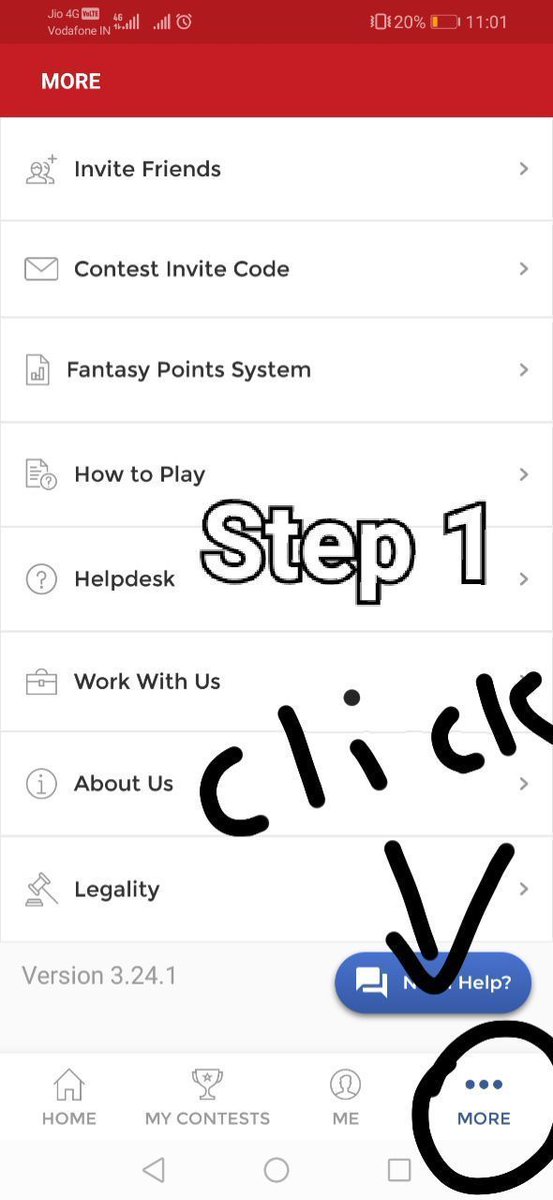 Royalgoyal23's tweet photo. People are asking me how to dream11 for refunding money of clash league in h2h....????
πππππππππ
@Dream11 @HalaPlayDotCom @PlayerzPot @dream_11world
#Royalgoyal23ππ
Follow this step you will get your refund in just 10min only...ππ
Channel
https://t.co/gb62wcZu3C https://t.co/lZW4gHduVc