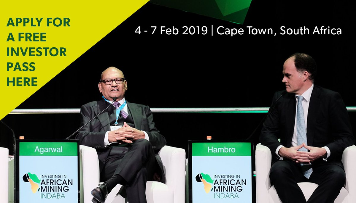MiningIndaba_MD's tweet photo. Are you an #investor in the natural resources sector? Meet 200+ C-level executives at Mining Indaba - Africa's premier deal-making forum. Apply for your free investor pass here: https://t.co/sVPgY7zNJL https://t.co/rXU3ej0KFo