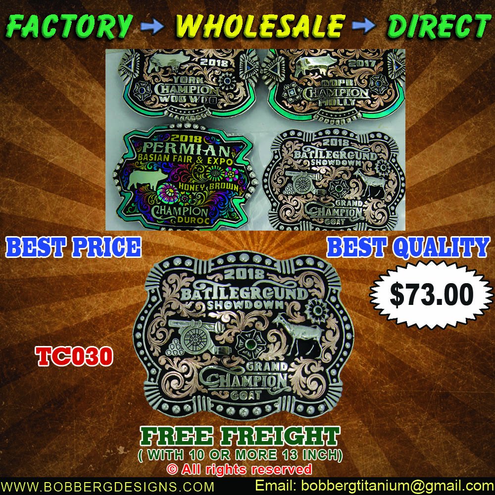 bobbergdesigns's tweet photo. 🎉🎉NEW RELEASE🎉🎉
☝Highest Quality - Best Prices - Fast Service
☝Contact us: bobbergtitanium@gmail.com
☝Visit our website: https://t.co/YrOHeeC82a for more styles
#buckles #bobberg #titanium #rodeo #western #cowboy #cowgirl #memorial https://t.co/gI4H1InC8R