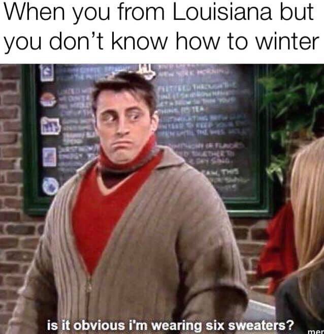 babeegurl_504's tweet photo. I CANβT winter at ALL! π₯Ά Life is CANCELLED this season. Donβt invite me to ANYthing-NOT leaving my house!
#LouisianaWeather
#TimeToHibernate
#IsItFallOrWinter
#DontWantToWinter #BundleUPSeason https://t.co/hEX0MMYsz6