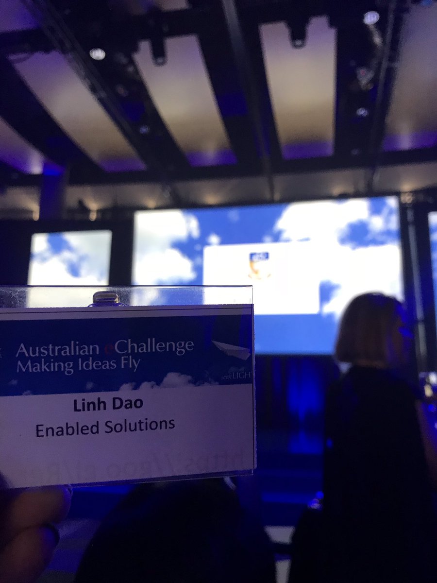 LinhContent's tweet photo. Me and the @EnabledHQ gang at tonight’s awards dinner for 2018 Australian eChallenge, helping SA entrepreneurs and beyond kickstart their journeys. 
#echallenge #SouthAustralia #Entrepreneurship #australianechallenge https://t.co/hgUtGaNFMD