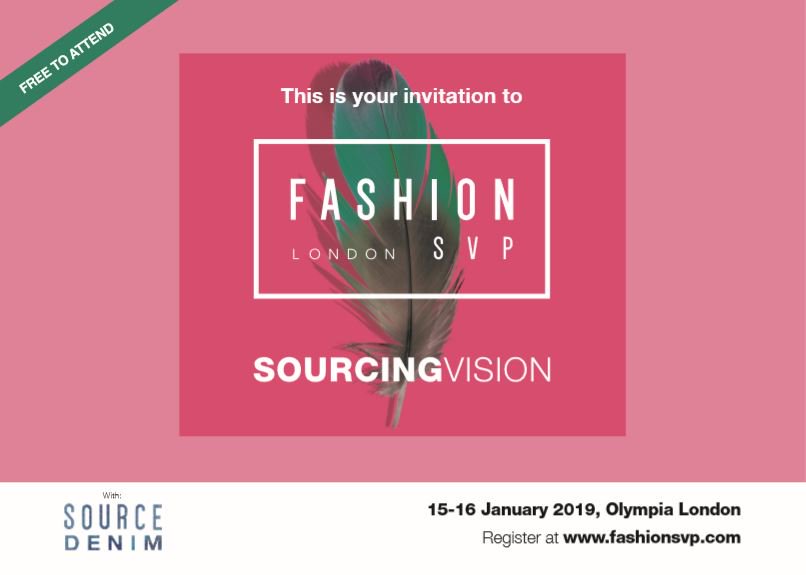FashionSVP's tweet photo. This is your invitation to #fashionsvp and #sourcedenim at #Olympia #London
Fashion and Denim Sourcing Event!
Save the date: 15-16 Jan 19
Register for tickets: https://t.co/taoJauyEEV https://t.co/bCTJvgAORK